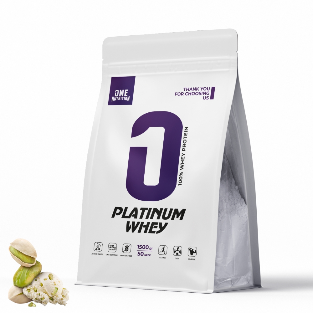 ONE NUTRITION Platinum Whey 1500 g Дубайский шоколад